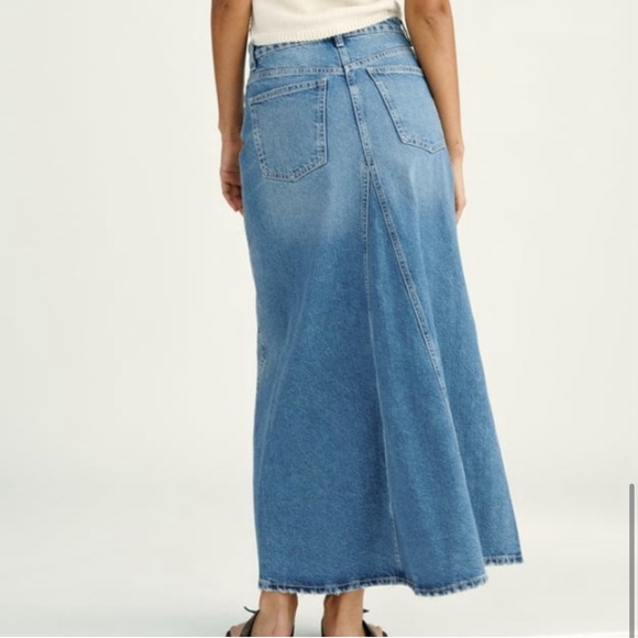 ZARA DENIM SKIRT TRF - Picture 2 of 3